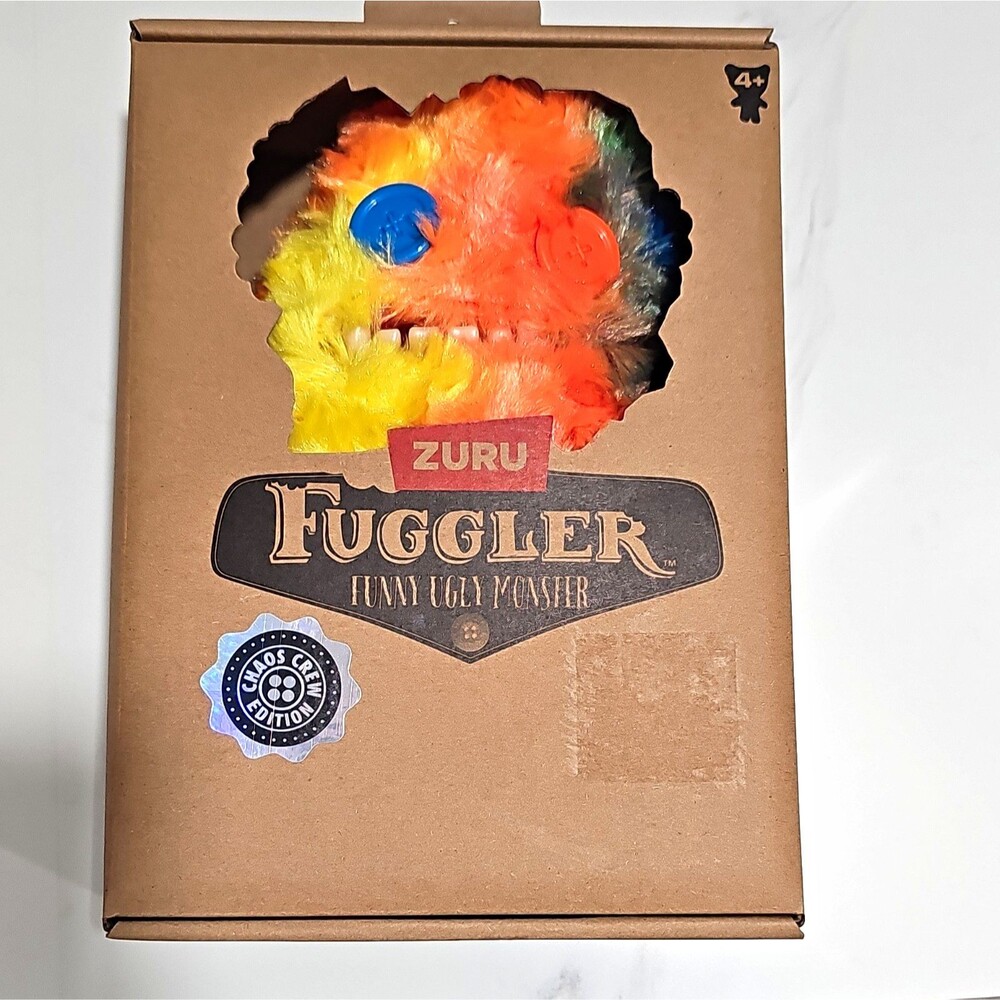 ZURU Fuggler Chaos Crew Monster Plush Figure Small 6-14 in Multicolor Retired